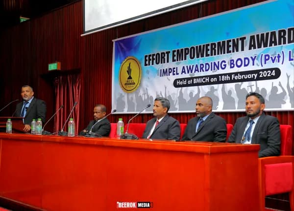 The Impel directors at the ceremony